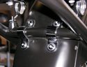 Universal Rear Fender Mounting Brackets, Ant Copper Finish